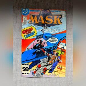 Mask DC Comic Book
